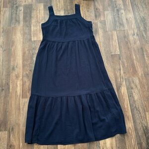 Wonderly Sundress- XL- Navy
